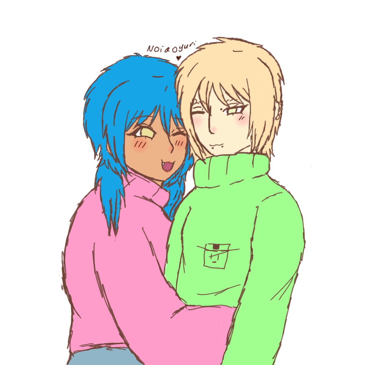 noiaoyuri's tweet photo. cozy noiao sketch bc it’s finally getting cold https://t.co/2oKHvigETW