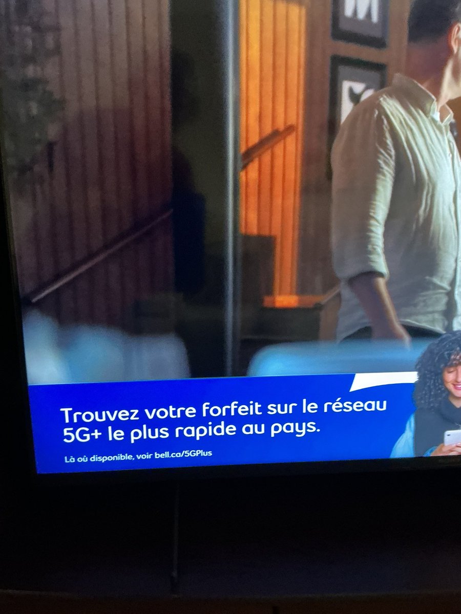 mamyvo51's tweet photo. Vu sur la canal Noovo. Une pub de Bell. Forfeit? Vraiment?Ya que moi que ça agace de telles fautes d’orthographe? 🤨 #noovo #bell https://t.co/CGfqbfkbaR