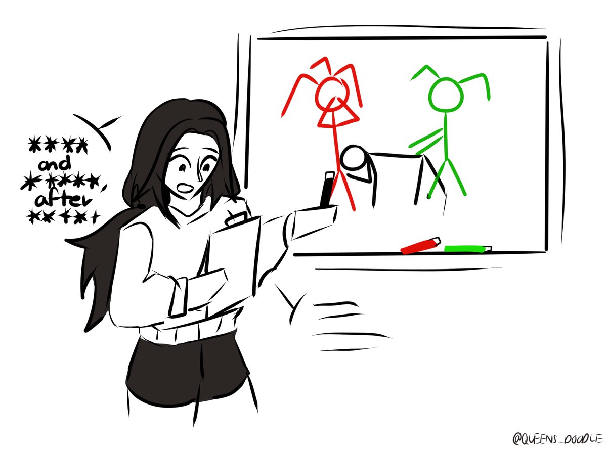 queens_doodle's tweet photo. Big plans for kink/yumetober 📝 https://t.co/Y5KioqHCrP