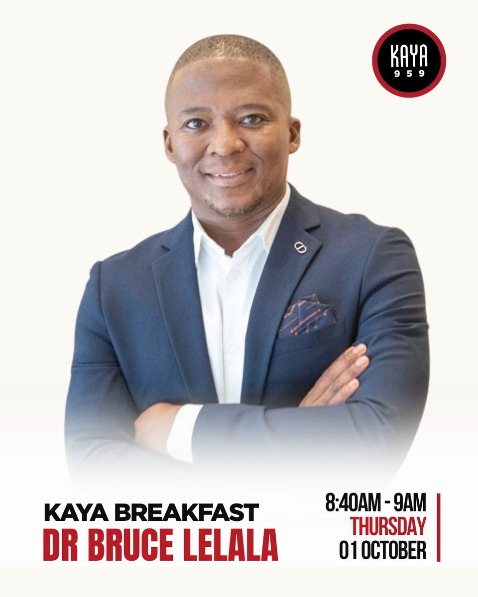 KayaON959's tweet photo. 🎙️ Plastic and reconstructive surgeon, Dr Bruce Lelala chats with @DJFreshSA &amp; @mrtjunction on Thursday 1 October at 08h30.

#KayaBreakfast 

📻 https://t.co/Xosi8goDnM https://t.co/tvk1Oea1CW