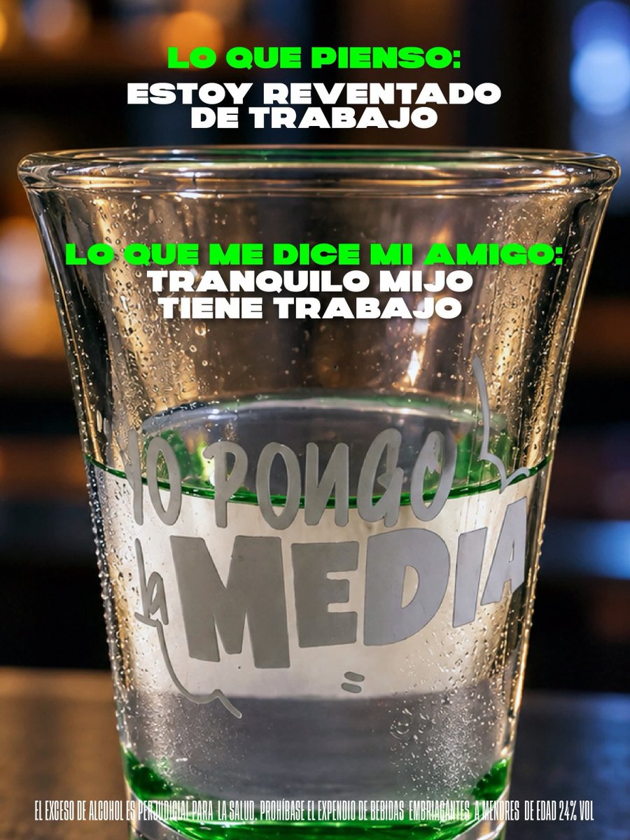 licosinu's tweet photo. ¡Salud! Por los que siempre tienen una respuesta, una salida o por lo menos un “tranquilo, yo estoy aquí”. Pa Las Que Sea Nos Tenemos 💚 https://t.co/xuQDyRuH1B