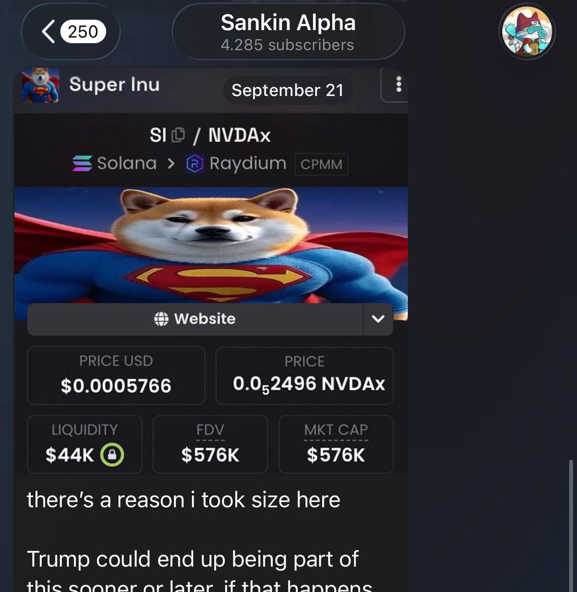 sankinhl's tweet photo. i gave you $SI at $576K, it went to $69M

i gave you $SHROOM at a $58K, it went to $50M

i gave you $musebook at $3.3M, it went to $46M

i gave you $JUGGERNAUT at $1.7M, it went to $26M

at this point if youre still fading me, u honestly deserve to stay broke! 😂 https://t.co/ng2Mz92EPE