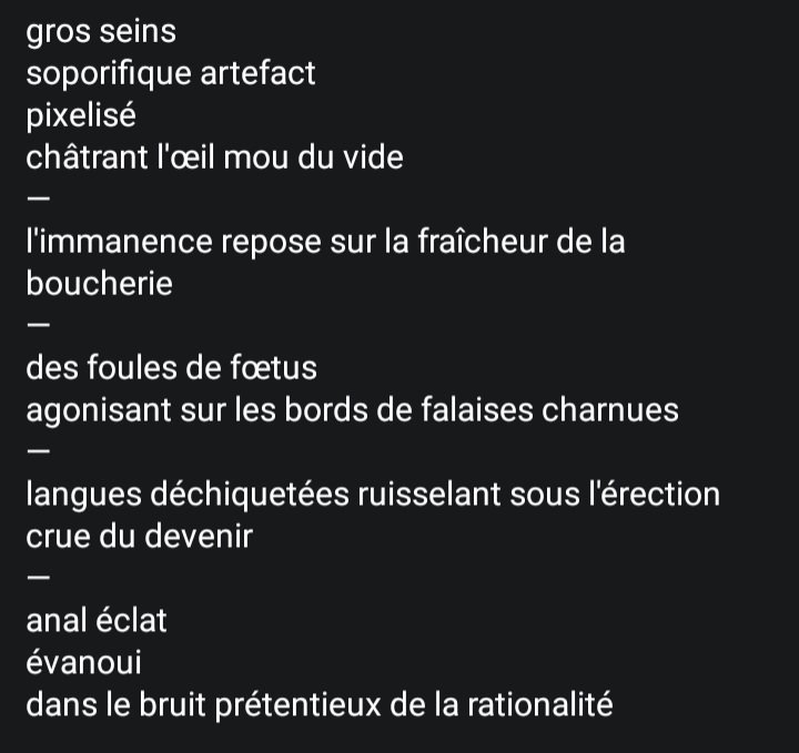 younisos's tweet photo. Poésie trash 
Recueil de poésie viscérale, charnelle et expérimentale 
disponible sur Amazon 
https://t.co/UmzyVmU2nY  

....

#poetry  #érotisme #flesh #undergroundpoetry #ExperimentalPoetry #poésieviscérale
#poésieexpérimentale #poesiecontemporaine 
#poésie #poesietrash #poesia https://t.co/z3VmqCgKtW