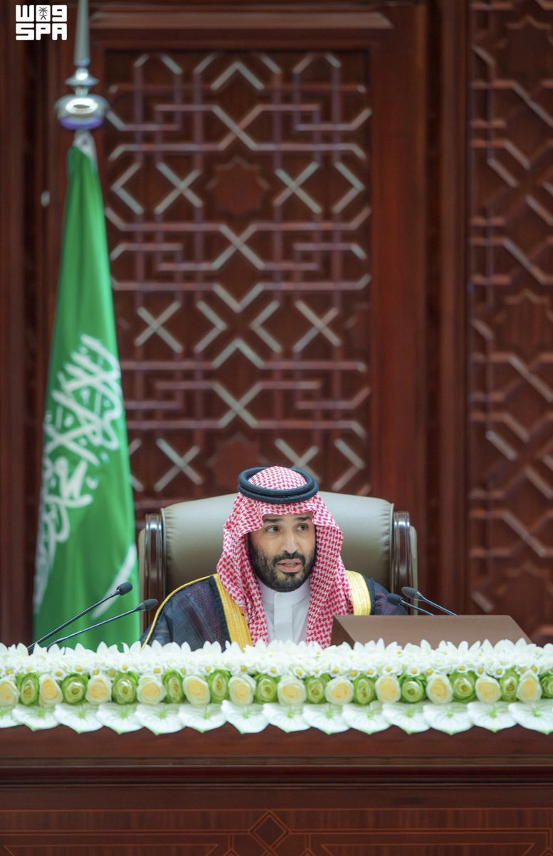 nawafbinfaisal's tweet photo. نيابة عن مولاي خادم الحرمين الشريفين حفظه الله 
أفتتح سمو سيدي ولي العهد حفظه الله  أعمال السنة الثالثة من الدورة التاسعة لمجلس الشورى. https://t.co/mobILgX2LV