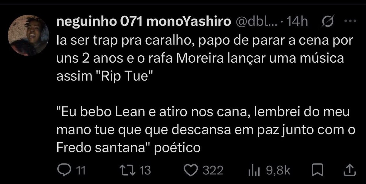 Choquei_Trap's tweet photo. BC RAFF - RIP TUÊ

KKKKKKKKK CADA COISA QUE EU LEIO https://t.co/USDGV1xfUd