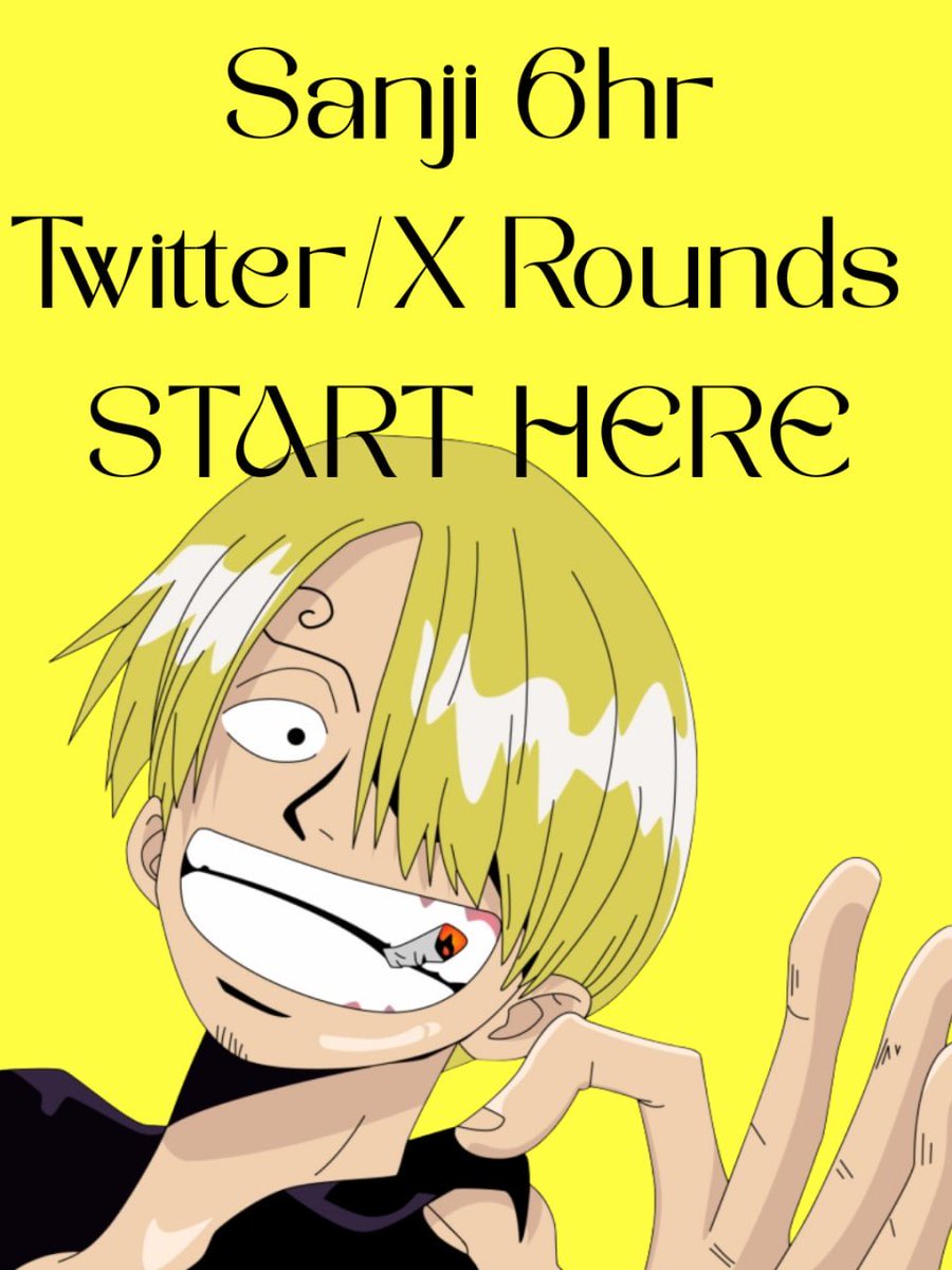 SanjiRounds's tweet photo. ⬇️ START HERE ⬇️
- Mutual Skips Allowed
- RT everyone
- 6 HR Drops

Any issues please dm admin team https://t.co/jobB4NqtJa