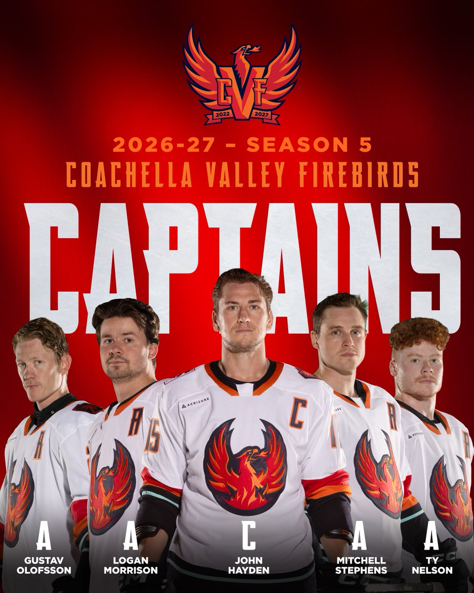 Firebirds's tweet photo. Introducing our Season 5 leadership group!

See you on Friday!

🎟️: https://t.co/f8Rg3Km3TW | #LGFB https://t.co/0UoNvrPVJo