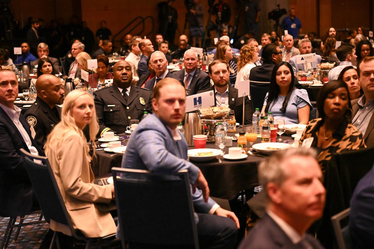 CityofAtlanta's tweet photo. Crime is Toast! Here are highlights from the Atlanta Police Foundation’s annual awards breakfast celebrating moving public safety forward. With citywide crime down nearly 13% from this time last year, Atlanta continues working toward becoming the safest large city in America. https://t.co/JAJd9H2Rw0