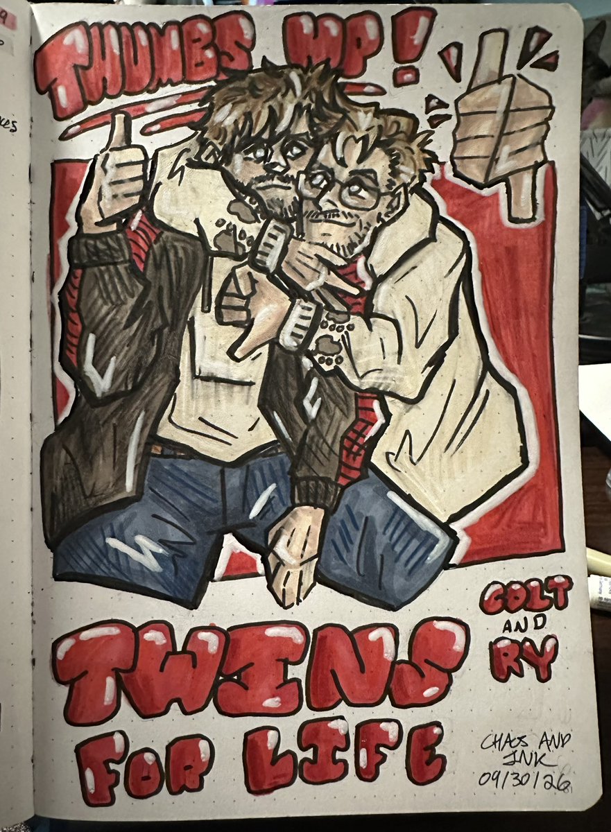 Chaos_And_Ink's tweet photo. My two fav characters #projecthailmary #thefallguy https://t.co/PqyJ2LgfTF