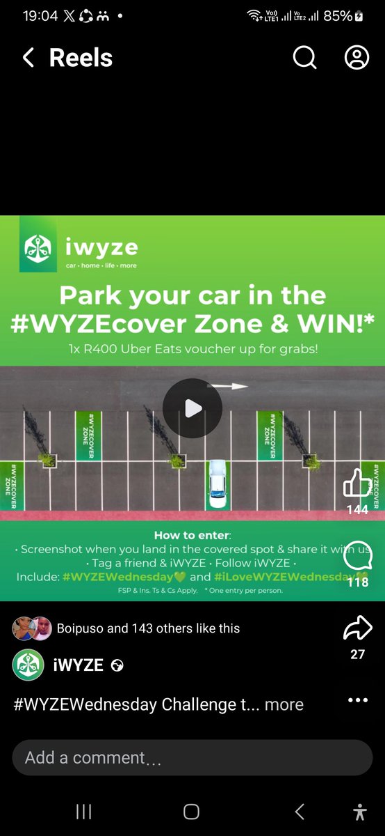 tshepang_Prom3's tweet photo. @iwyze #WYZEWednesday 💚 #iLoveWYZEWednesday💚 https://t.co/x5eNqnpm0K