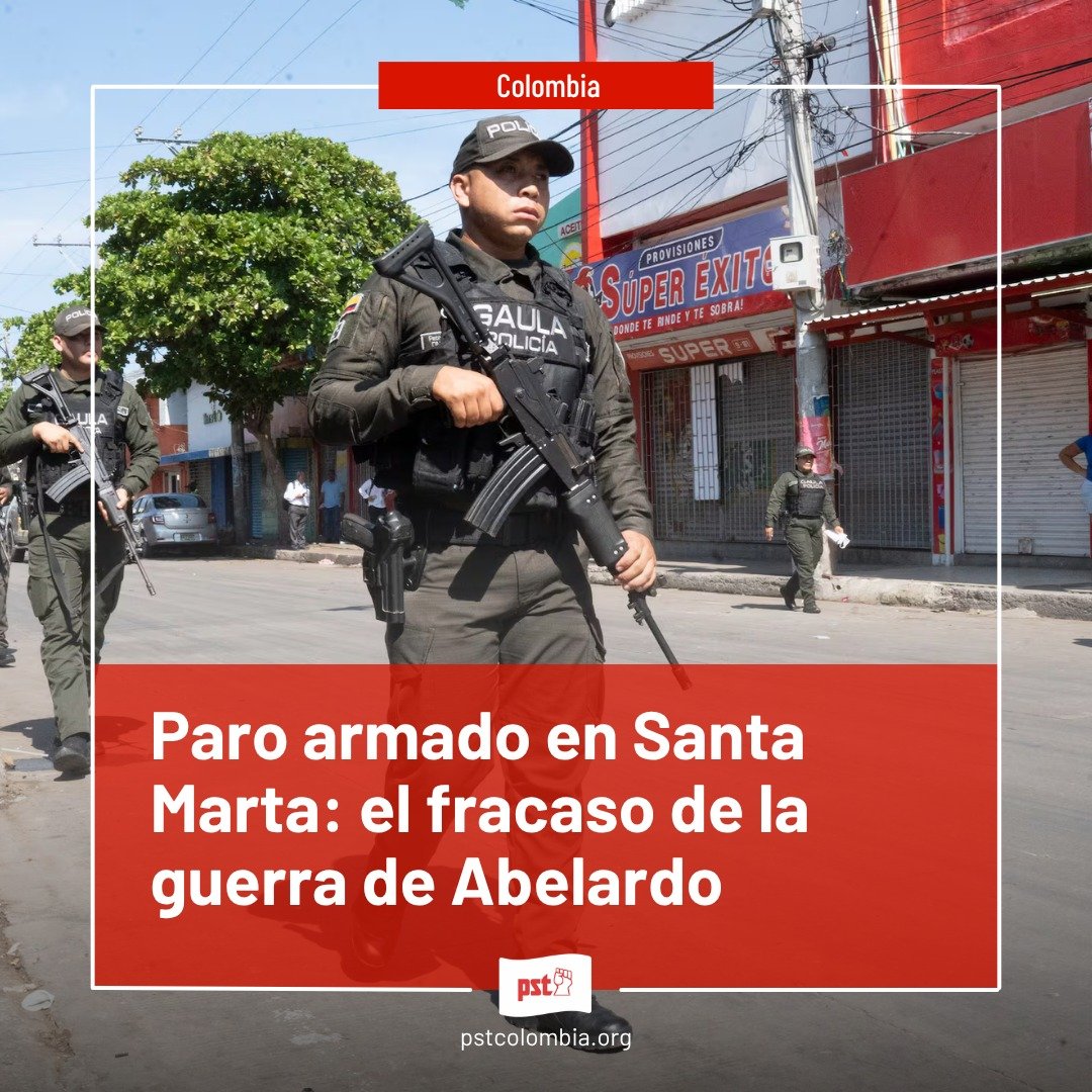 PstColombia's tweet photo. 🇨🇴📣 *El paro armado en Santa Marta: el fracaso de la guerra de Abelardo

Lea Completo👉🏽 https://t.co/REnFAwNuvp https://t.co/wuKs4CqrFu