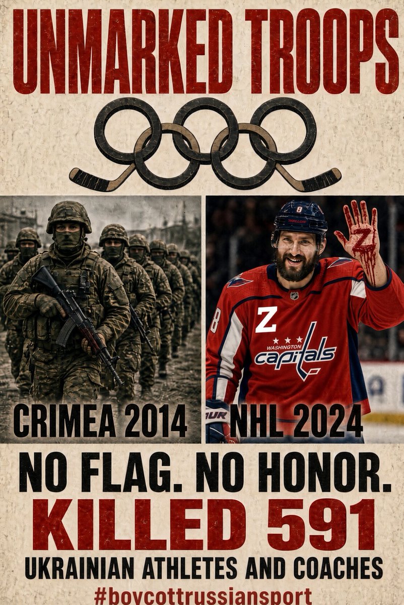 ScoutFella's tweet photo. Check @ovi8 palm, the mark of evil is there and the stain is on the @NHL as a sponsor of terrorism. https://t.co/xFH71obBsl