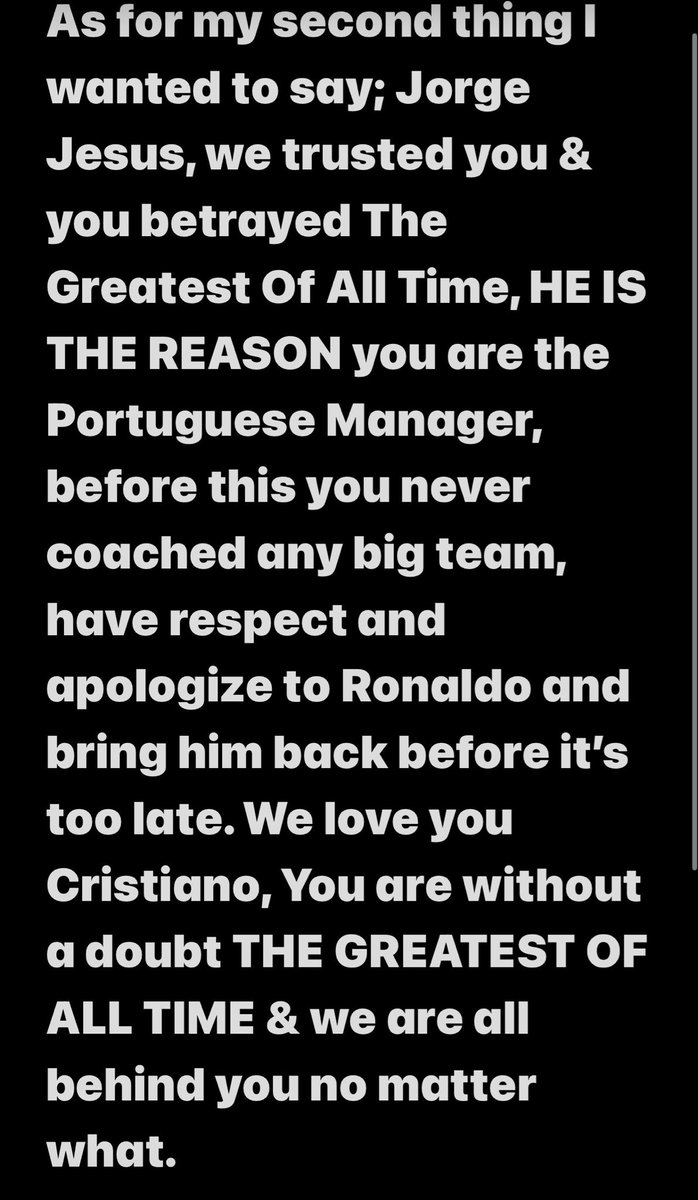 Spex1x's tweet photo. My personal thoughts around the whole Cristiano &amp; Portugal Situation; https://t.co/dddO4x0que