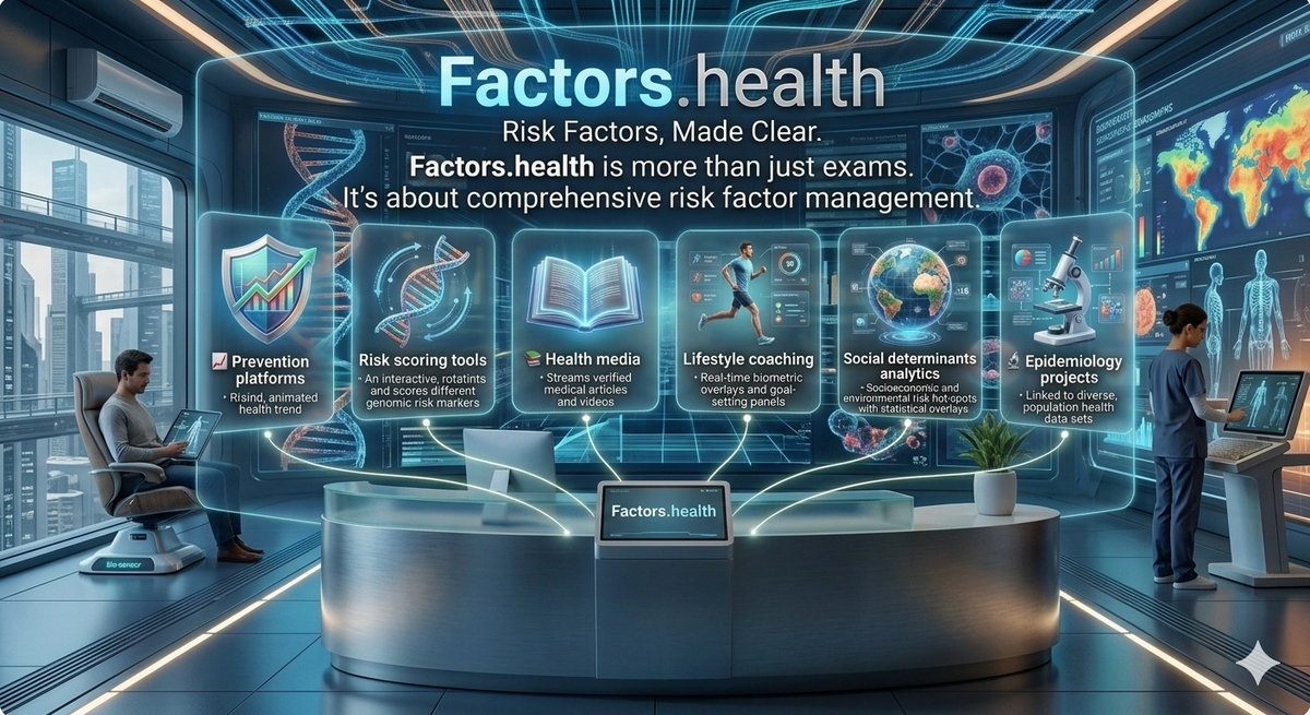 zkdomaining's tweet photo. 📊 https://t.co/PJtDRwwvXU | Risk Factors, Made Clear
Potential uses:
📈 Prevention platforms
🧬 Risk scoring tools
📚 Health media
Own the name. Build the future. DM me.
#Prevention #HealthTech #PublicHealth https://t.co/XAaCEQfc18