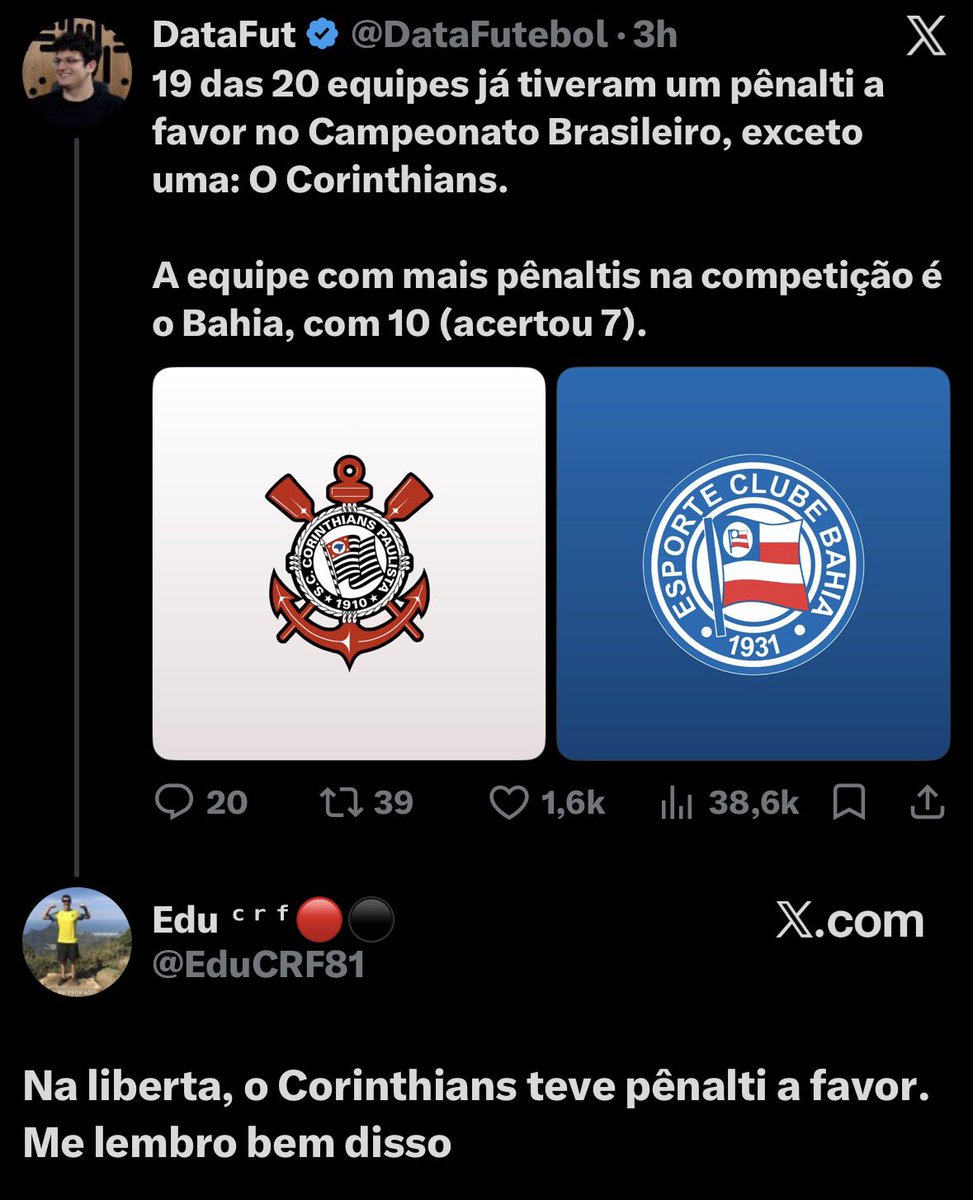 mecanicosccp's tweet photo. É impossível a gente passar eles na tabela https://t.co/m7cmiSRii9