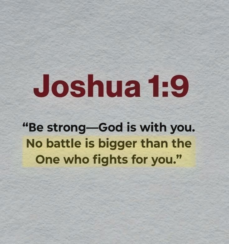 thompsonb2569's tweet photo. Have I not commanded thee? Be strong and of a good courage. 
- Joshua 1:9a https://t.co/HICbW5qEXF