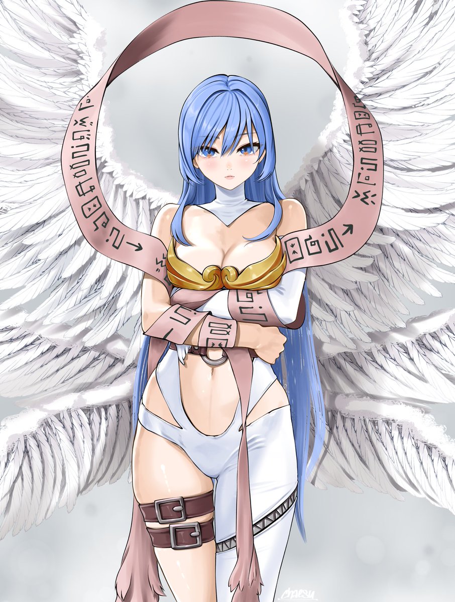 chaesuart's tweet photo. angewomon cosplay https://t.co/BGTrPNOGSr