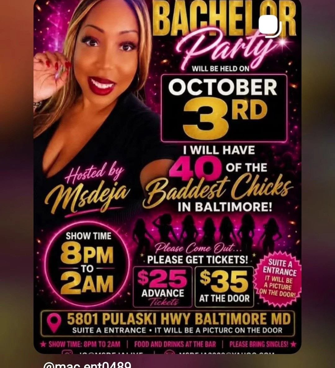 FreyaWayne1's tweet photo. Turn up for my girlβ¨οΈπ₯
#dmv #dmvarea #baltimore #maryland #WashingtonDC #dmvfreaks #dcfreaks #mdfreaks #pgfreaks #vafreaks #fyp #viral #trending #october #bachelorparty #3rd #baddestchick #baddest #msdeja #LinkInBio https://t.co/pMWQzx0IXo
