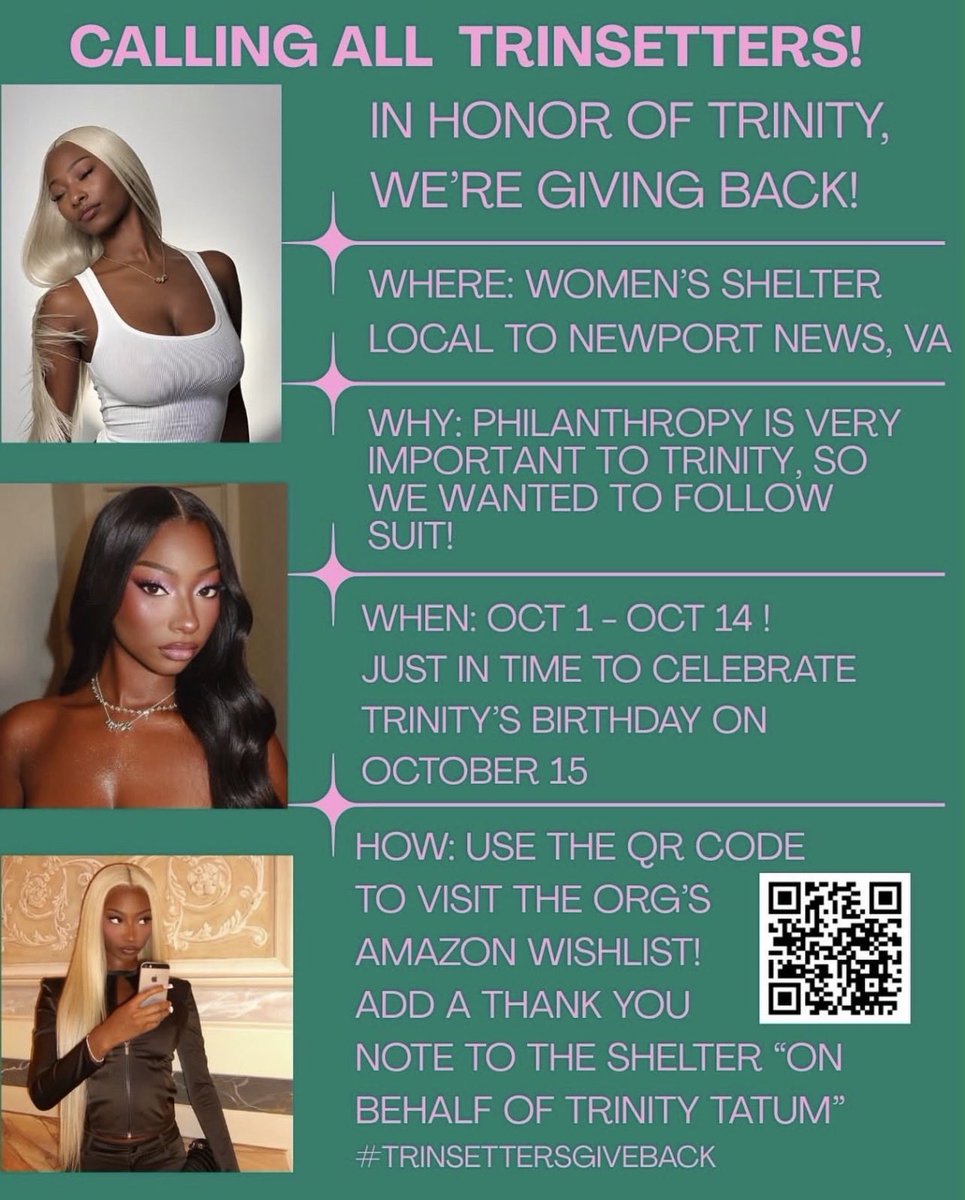 m07637's tweet photo. Starts October 1st!  #Trinsettersgiveback https://t.co/6lbszfq3qX