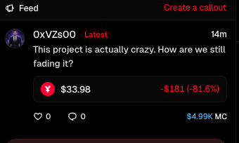 0xVZs's tweet photo. @soloai7 you should see my callout on your coin... https://t.co/wp49wolDbR