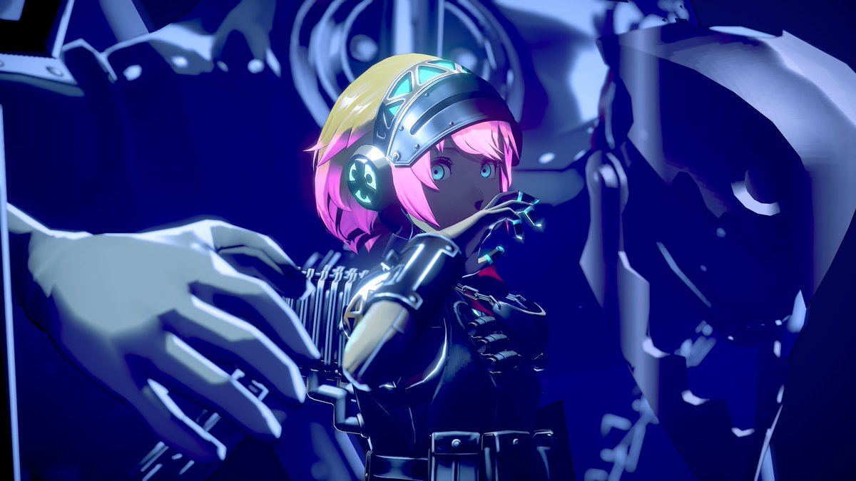Memmoriarts's tweet photo. AIGIS &amp; THANATOS

#P3 #b3d https://t.co/IvfoIOgWuf