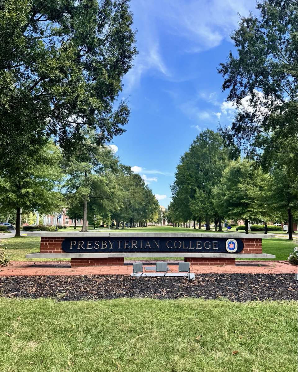 presbycollege's tweet photo. We’re loving these cooler temps…and, of course, this view ☀️🍂 https://t.co/cFi3O2n2lm