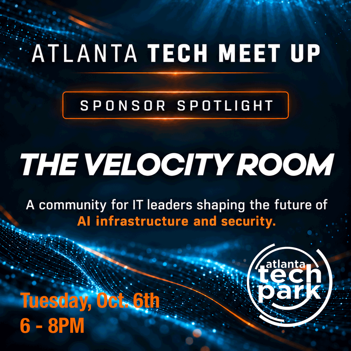 107ATP's tweet photo. Meet @TheVelocityRoom at our next Atlanta Tech Meet Up! As our event sponsor, they’ll share who they are and how they’re bringing IT leaders together to shape the future of AI infrastructure and security.

#AtlantaTechMeetUp #ThePark #AIInfrastructure #Cybersecurity https://t.co/mhdNOKTd6e