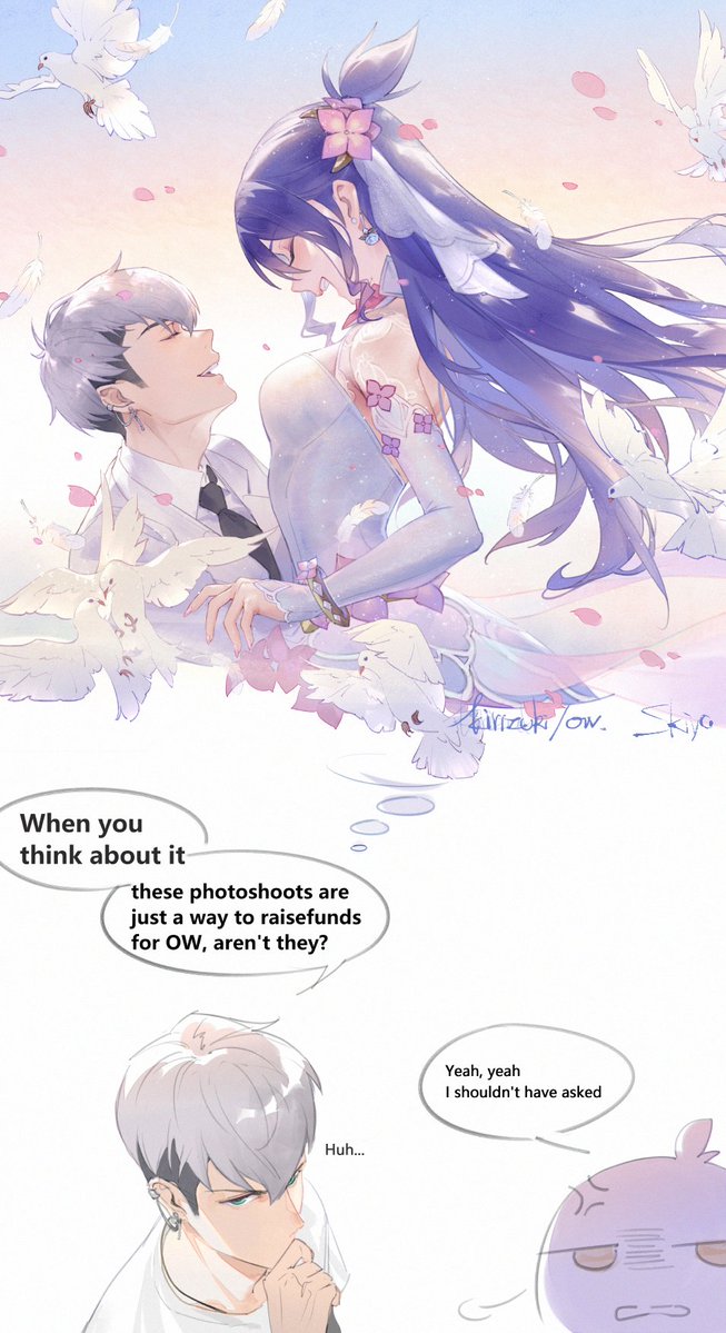Skiiiyo's tweet photo. Unspoken feelings
A little story about Mizuki visiting Kiriko on set. This has been sitting unfinished for at least half a year...I still prefer those early ambiguous moments between them
#kirizuki https://t.co/wzqLO3EEyW