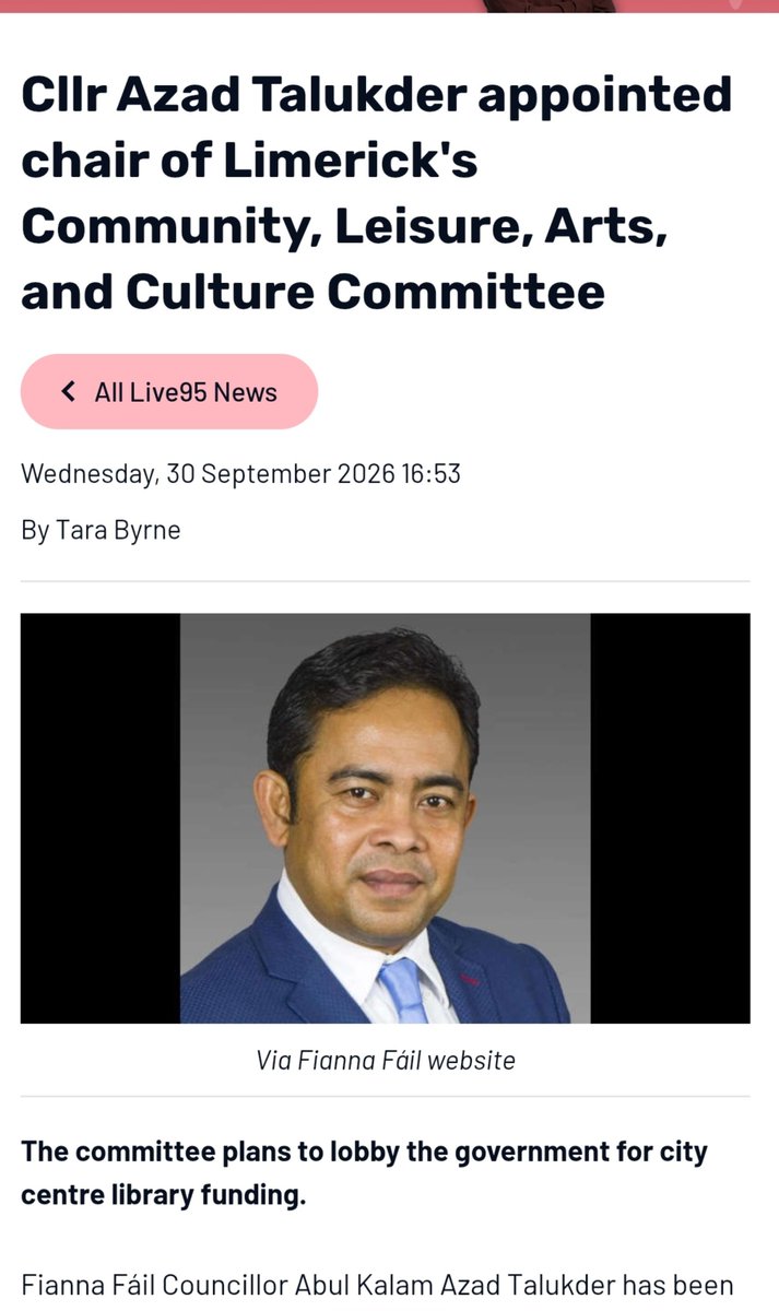 CapatanEl4662's tweet photo. 🇮🇪Chair of Limerick’s Community, Arts & Culture Committee: the man who stood in a council chamber and said he’d like to see IRISH people “shot in the head” or beaten in public “until they die.” https://t.co/IB7xThB7rg