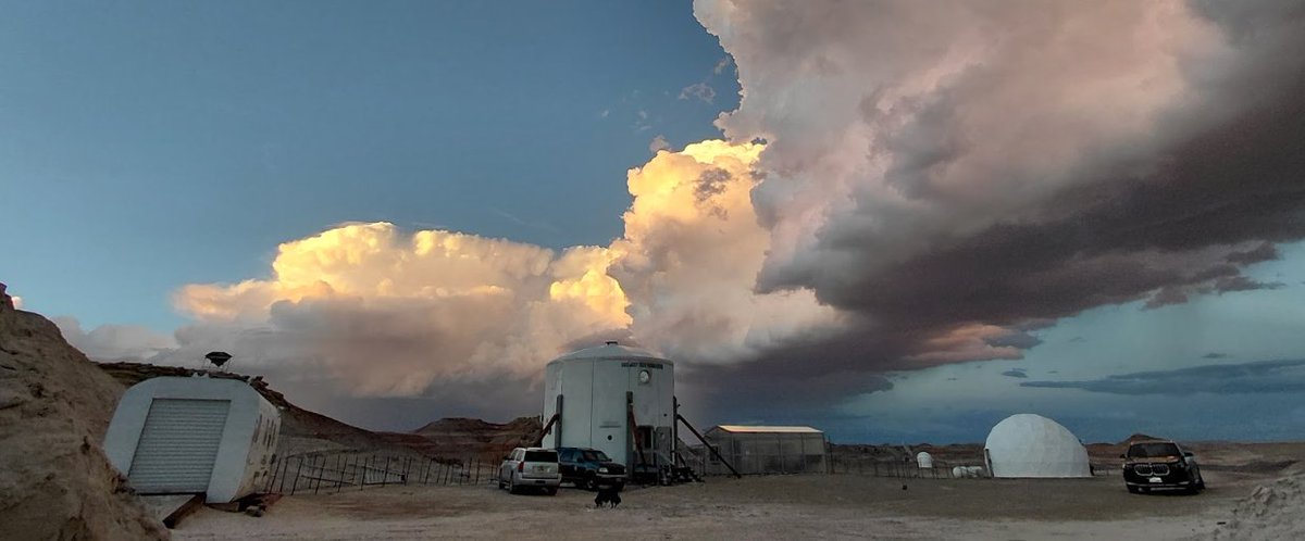 TheMarsSociety's tweet photo. 🔧 Keeping our little piece of Mars in Utah mission-ready! Each year, Kay Radzik & a dedicated volunteer team repair, upgrade & fine-tune #MDRS for the coming analog season. A huge THANK YOU for all the hard work behind the scenes! 🔴🚀 #marssociety #marsanalog #volunteers https://t.co/m6Vi7lNObM