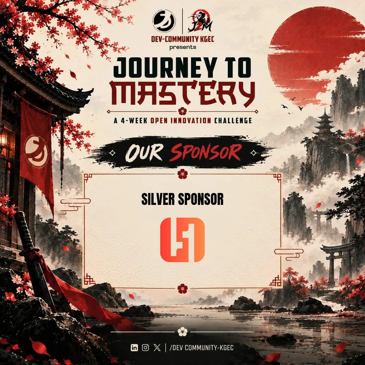 DC_KGEC's tweet photo. Announcing the sponsors for Journey to Mastery

Silver Sponsors: @osenofficial • @studio1 • @riverscre8
Technical &amp; Outreach Partner: @LNC_Community
Community Partner: @c0de_dev_comm

Thanks for supporting the builders, ideas, and everything we’re putting together. https://t.co/l2Oe4PtRKV