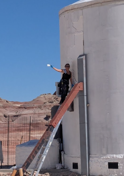 TheMarsSociety's tweet photo. 🔧 Keeping our little piece of Mars in Utah mission-ready! Each year, Kay Radzik & a dedicated volunteer team repair, upgrade & fine-tune #MDRS for the coming analog season. A huge THANK YOU for all the hard work behind the scenes! 🔴🚀 #marssociety #marsanalog #volunteers https://t.co/m6Vi7lNObM
