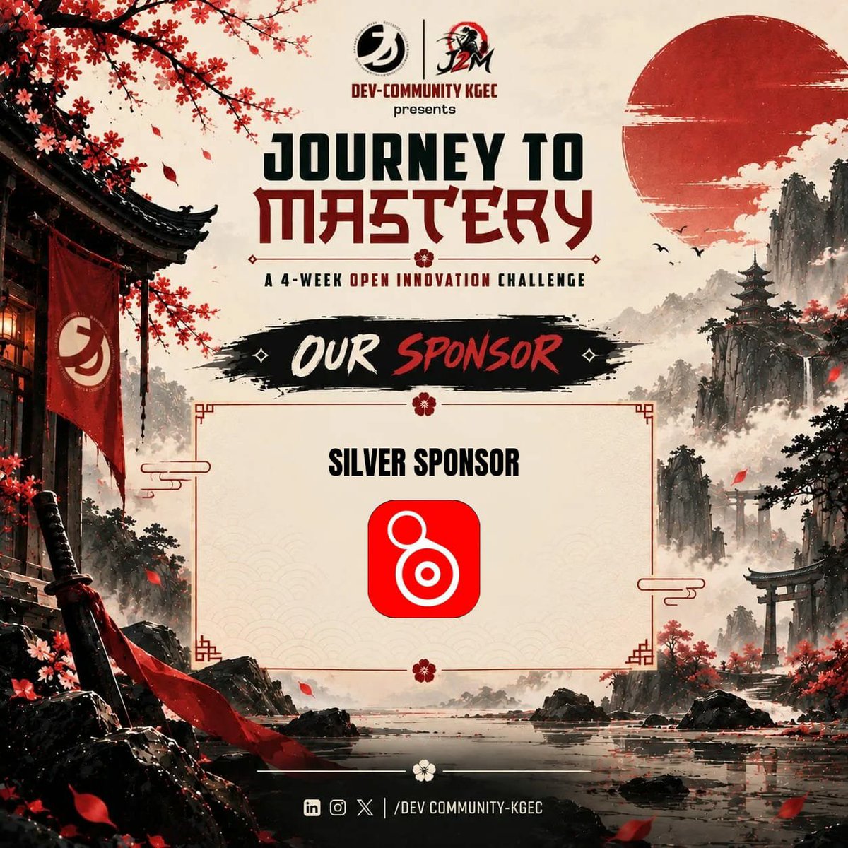 DC_KGEC's tweet photo. Announcing the sponsors for Journey to Mastery

Silver Sponsors: @osenofficial • @studio1 • @riverscre8
Technical &amp; Outreach Partner: @LNC_Community
Community Partner: @c0de_dev_comm

Thanks for supporting the builders, ideas, and everything we’re putting together. https://t.co/l2Oe4PtRKV