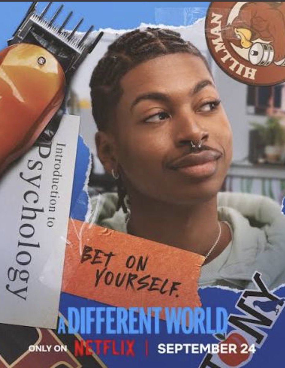 ItsRezForMe's tweet photo. Another thing I have to point out on A Different World Netflix writer’s is how Amir isn’t a “token gay”. His story is weighted and a main part of the narrative, his problems outside of his queerness are explored, he’s an equal to his peers, and he’s not the butt of jokes🥹 https://t.co/1uSY2ImIAt