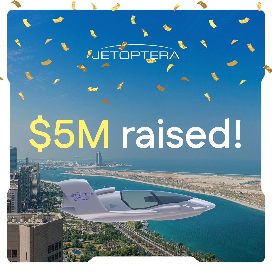 Jetoptera's tweet photo. We just crossed $5M raised in our current round! 🚀

More than 1,100 people have backed this round, many of them more than once. See what the hype is about and invest or increase your position: https://t.co/9zBRb2AxwO

#VTOL #Aerospace #AdvancedAirMobility #Wefunder #Jetoptera https://t.co/10w7OjAxqJ