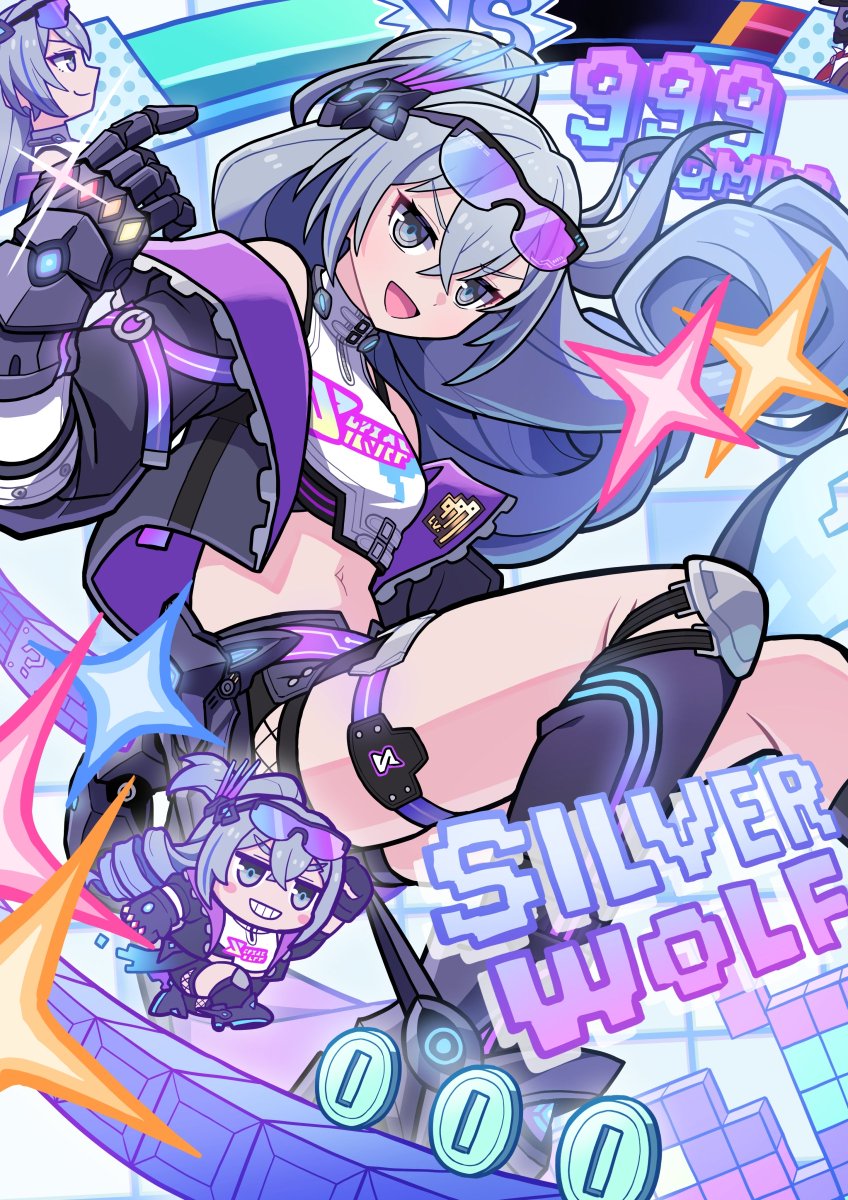 1Sonicracingfan's tweet photo. Silver Wolf Lv. 999
#HonkaiStarRail #SilverWolfLv999 https://t.co/q3QptkyD6a