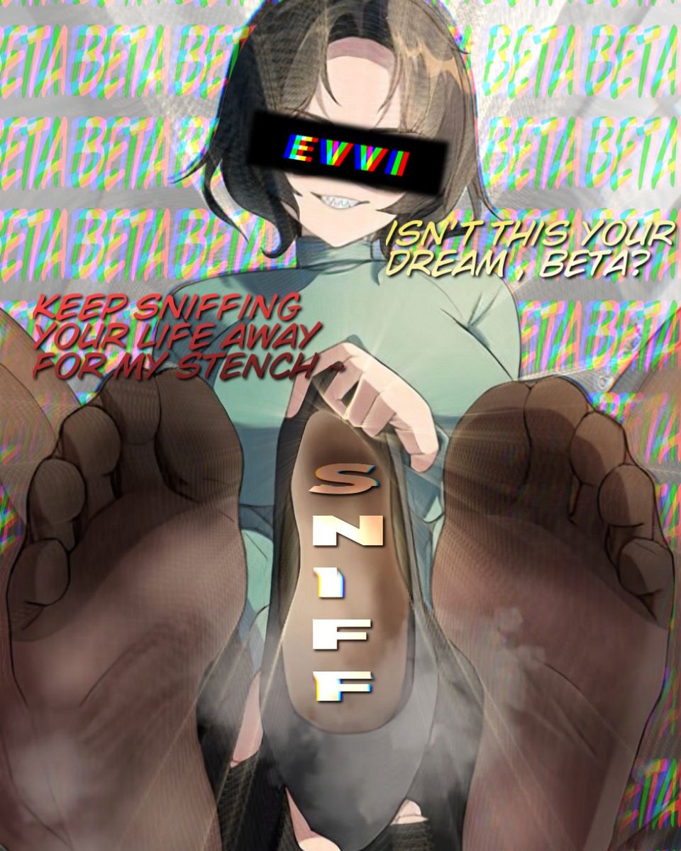 2dfdFF's tweet photo. This is Life now, you at my feet. Sniffing my shoes, inhaling my socks, worshipping my feet. There's no escaping it anymore~
You are my footstool~
You are my beta~
You. Are. Mommy. Toy.
And you love it. CRAVE IT. 
Addicted and lost, but dont worry, i found you~ https://t.co/SyFWUEhPtv