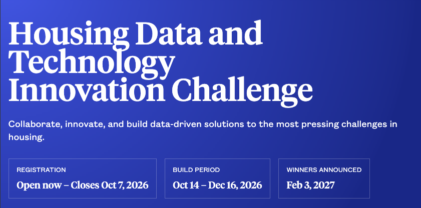 stephkestelman's tweet photo. Registration is open for the Housing Technology Innovation Challenge, hosted by @TurnoutRocks with support from @Arnold_Ventures. 

Participants will develop of a tool that can simulate the impact of different policy reforms on housing production at the state level. The best tool will be easy-to-use, clear on assumptions, communicate areas of uncertainty, and be feasible to replicate and scale across states. 

To learn more, check out https://t.co/BO5sFnk364.  Share with your networks! Come build something cool with the potential to shape housing policy!