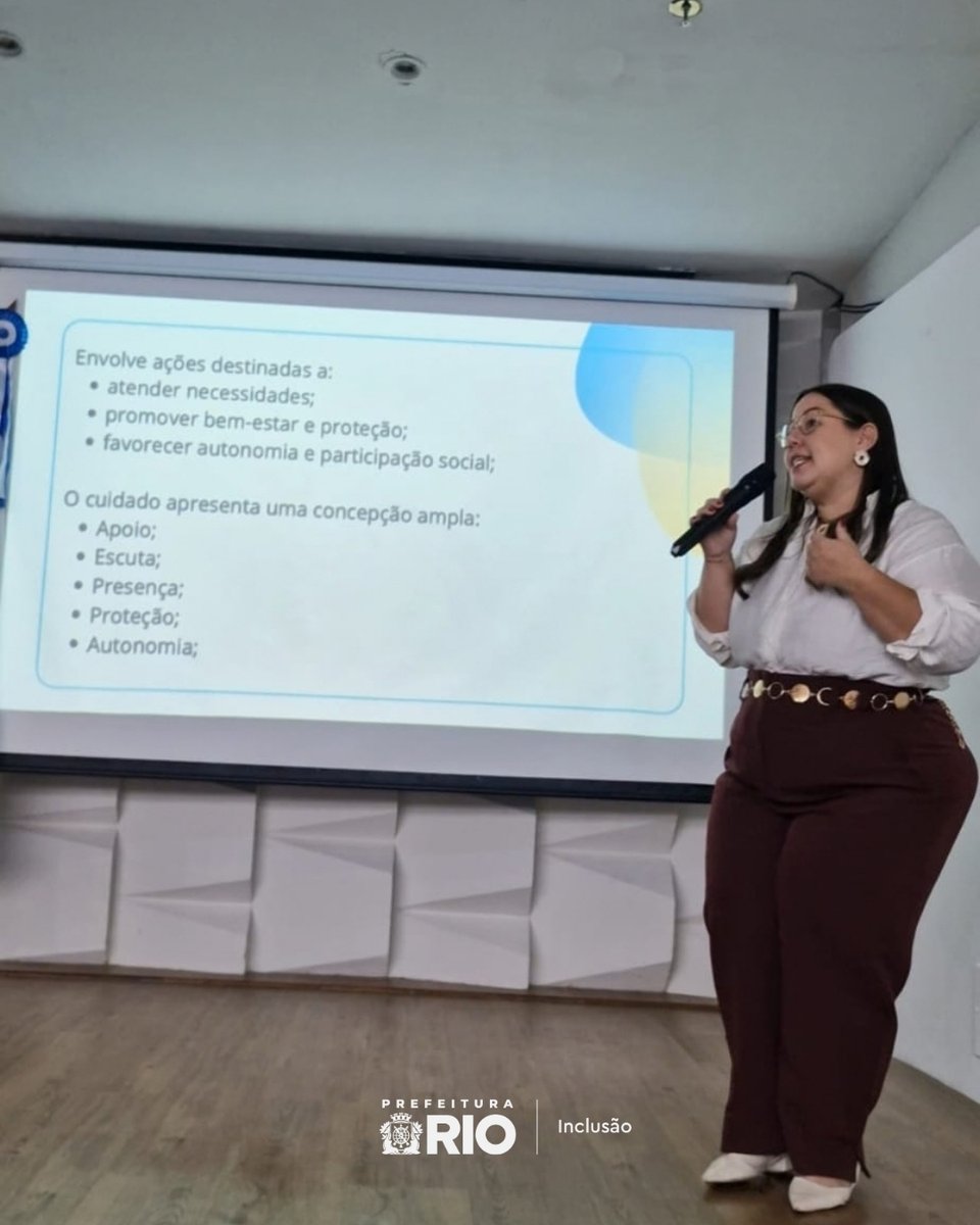 inclusaorio's tweet photo. Cuidar de quem cuida também é inclusão!

A Sinc-Rio realizou, nesta quarta-feira (30/09), a capacitação “Cuidando de quem cuida: autismo e Política de Cuidados”, no Centro Administrativo São Sebastião (CASS), na Cidade Nova. https://t.co/oQVoQklLQi