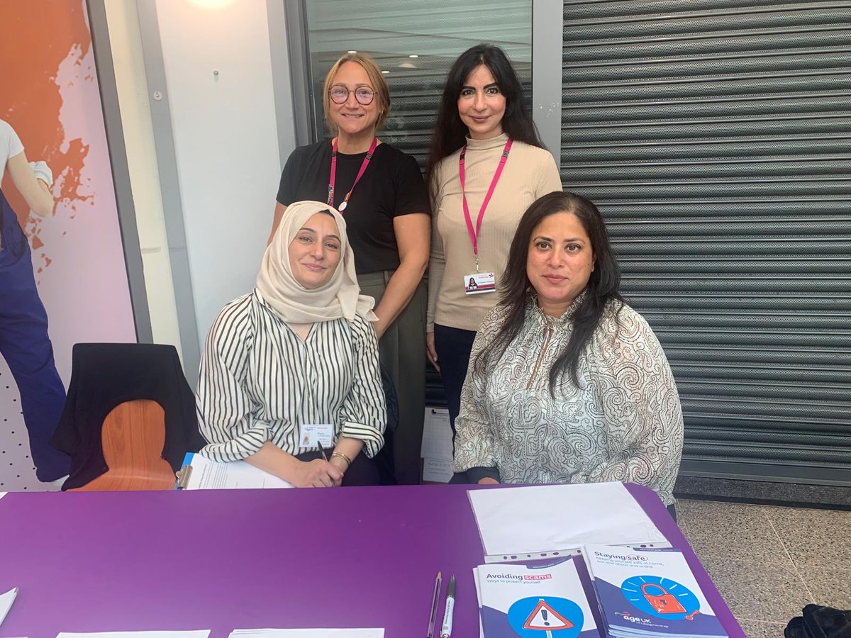 RedbridgeIndys's tweet photo. Our Redbridge Independent councillors Rashida Choudhery, Dr Imran Ahmed and Noorjahan Begum attended Positive Ageing Week at Ilford Exchange Health Centre.

It was great to meet the teams providing vital support across Redbridge, from health checks, falls prevention and safeguarding to carer support and urgent community response.

Positive ageing is about adding life to your years, not just years to your life.

A big thank you to Age UK and everyone involved in bringing these services together and helping residents live healthier, more independent and connected lives.