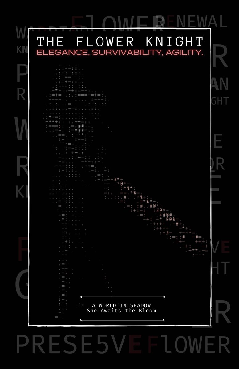 BloodscriptEnd's tweet photo. ๐ธThe Flower Knight is one of the characters you play while you transverse the dungeons in search of the lost texts in #Bloodscript.
Do you wish to know more?
Join our #discord to discover the lost texts within.
A world in shadow. She awaits the bloom.
https://t.co/8mtPfi60qR