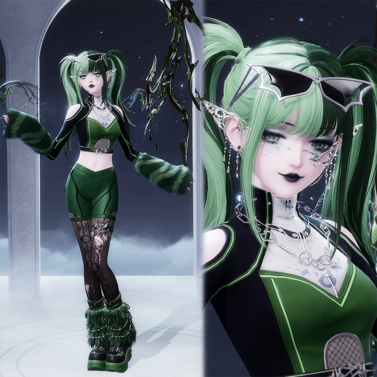 eiloriaa's tweet photo. Cyber goth 
     ཐི ♱₊ཋྀ https://t.co/NLPFdENbdu