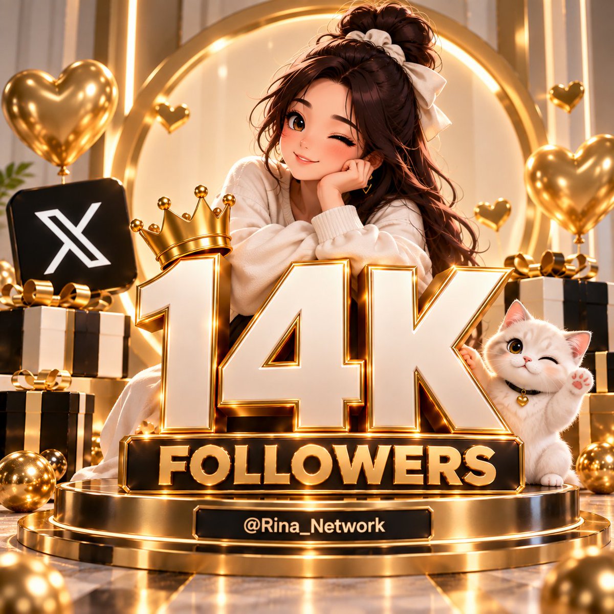Rina_network's tweet photo. You want to gain 14k verified followers 

Say ==>>Hello 

I will  boost your  page https://t.co/TvSGHzhTSl
