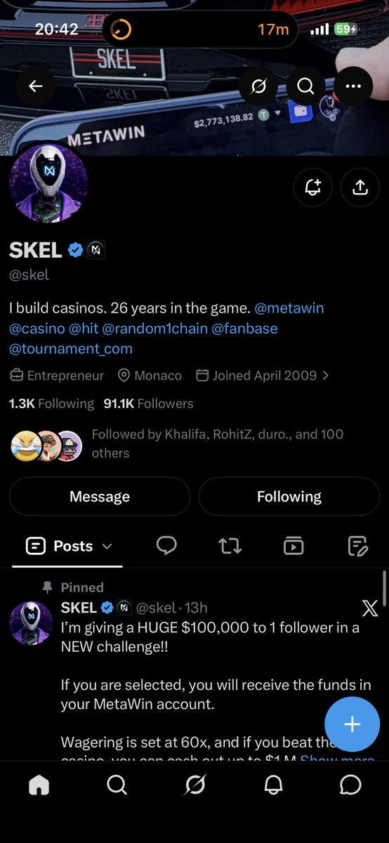 Officialplughb's tweet photo. @Farmercist @MetaWin @skel @MySpenda sol wallet

4F7FzE24HyGVbEQ9b5Z367BAsT3D4H9tFwmvSHbXgzX6 https://t.co/IvfjBAkmtr