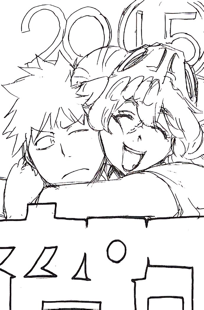 hqshonen's tweet photo. These official bleach sketches are amazing https://t.co/Qm9IsNHiOm