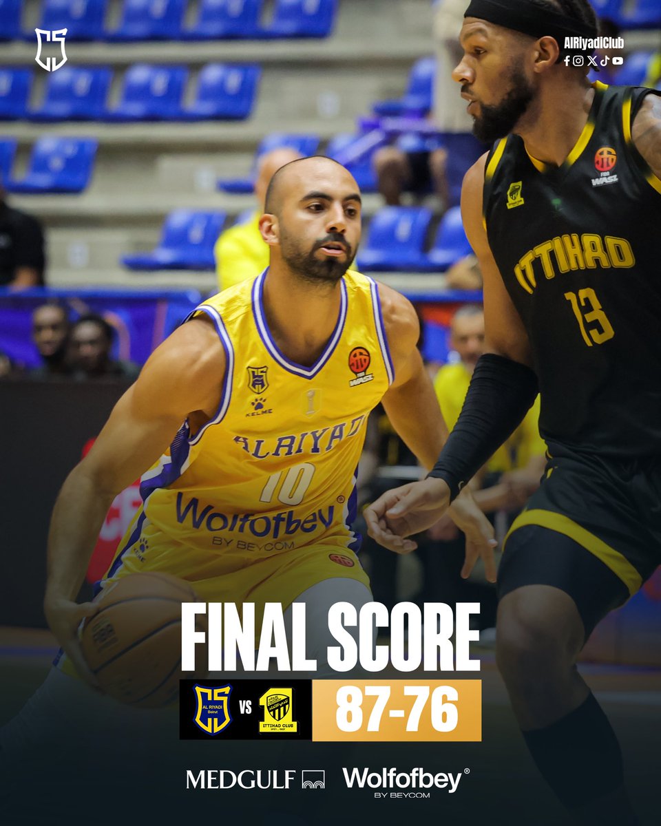 AlRiyadiClub's tweet photo. Al Riyadi finishes the group phase undefeated, heading into Saturday’s FIBA WASL semifinals ✨

#AlRiyadiClub #FIBAWASL https://t.co/71tIWG0q3j