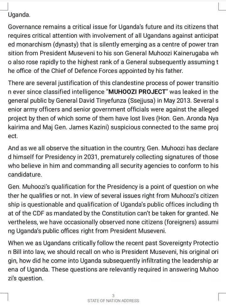 RichardMbayo's tweet photo. Dear Ugandans, 
I know we have a bad habit of not reading but I encourage you to READ this document. https://t.co/HHSou58ixz