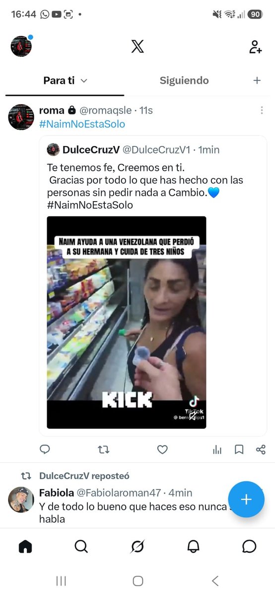 Mariana03487132's tweet photo. En una sociedad de convenientes y falsos prefiero un hombre sincero y sin caretas #NaimNoEstaSolo https://t.co/r4UKSyrsc7