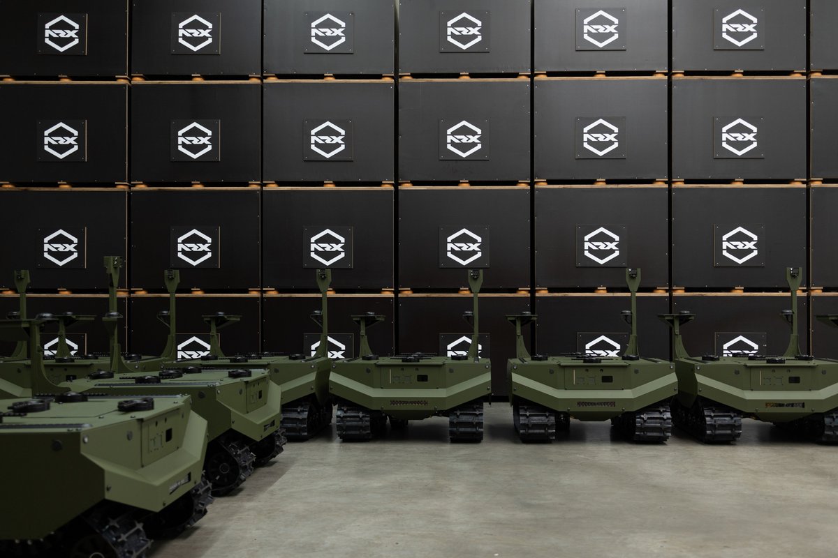 RobotHarbour's tweet photo. ARX and DEUTZ announce the first Ulm-built GEREON deliveries for Ukraine, 12 weeks into their production ramp-up. The next test: sustained output and support.

https://t.co/2hv843iguL

Image: ARX Robotics. https://t.co/z4i8RBKLQj