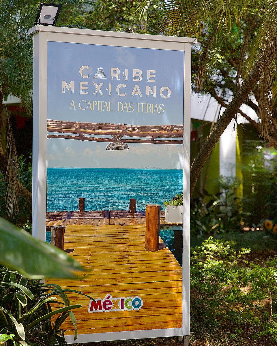 bernardocuetomx's tweet photo. El Caribe Mexicano ya está presente en ABAV Expo. 🇧🇷

Abrimos este espacio para acercar nuestros destinos al mercado brasileño, que de enero a julio de 2026 sumó 87,313 turistas en el Caribe Mexicano.

Durante estos días estaremos compartiendo todo lo que distingue a La Capital Mundial de las Vacaciones y generando nuevas oportunidades para seguir creciendo en este mercado.